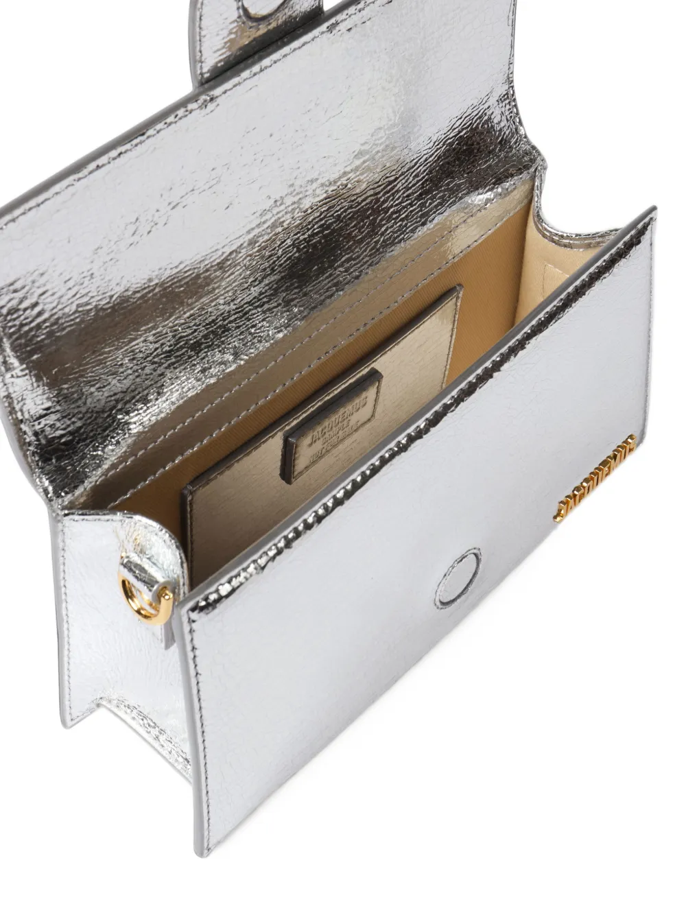 Jacquemus The large Bambino shoulder bag Zilver