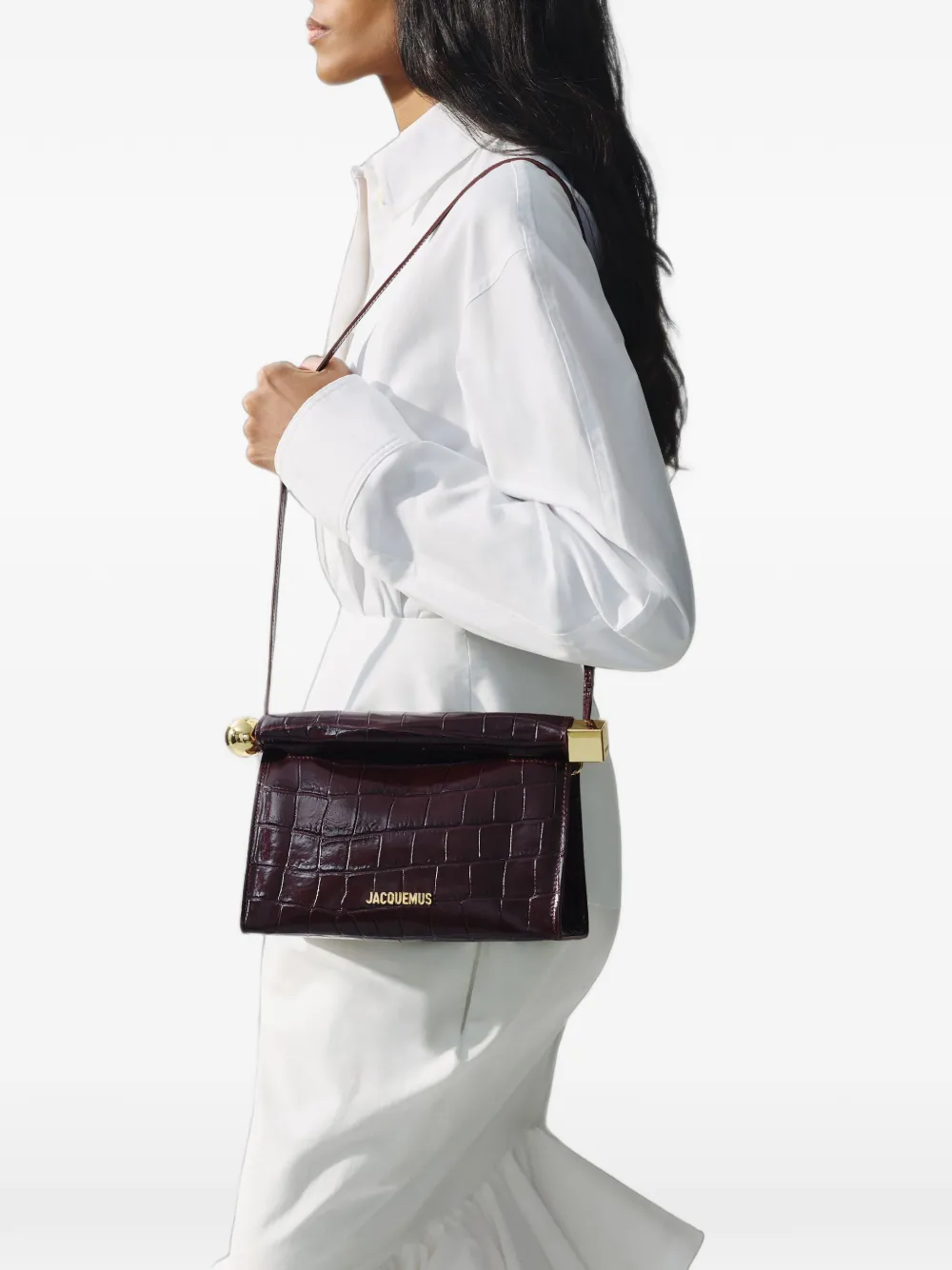 Jacquemus The Rond Carré tas Rood