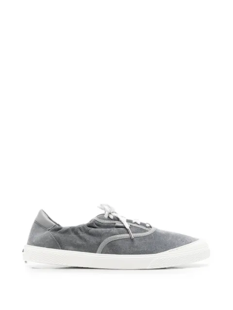 Moncler suede lace-up sneakers