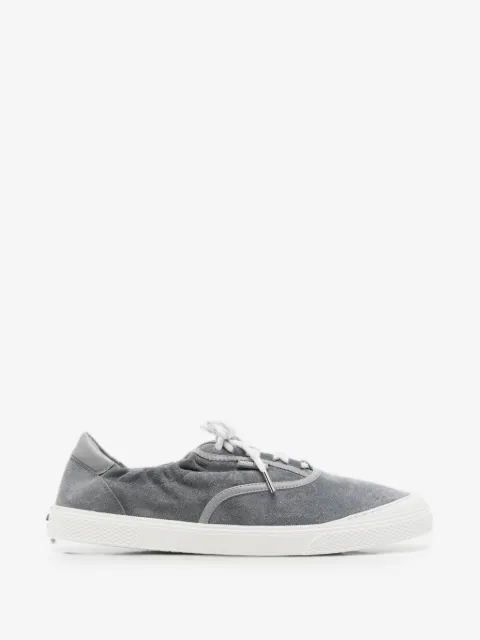 Moncler zapatillas de ante con cordones