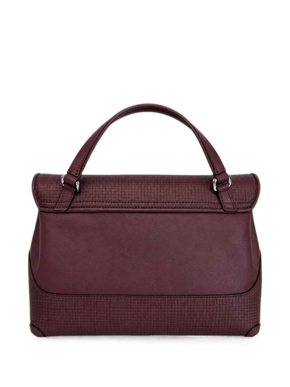 Zanellato Kleine Postina shopper met textuur afwerking Bruin