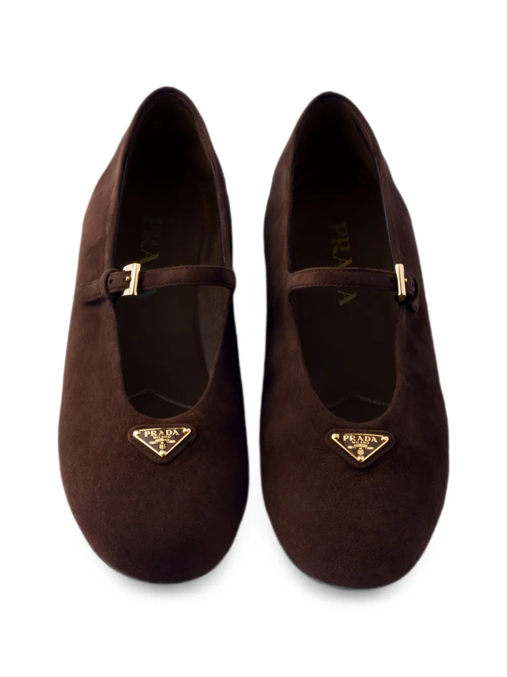 Prada suede ballerinas Bruin