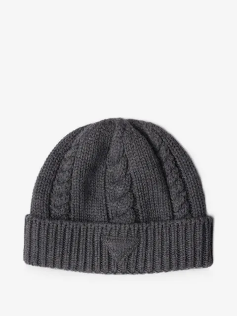 Prada wool beanie