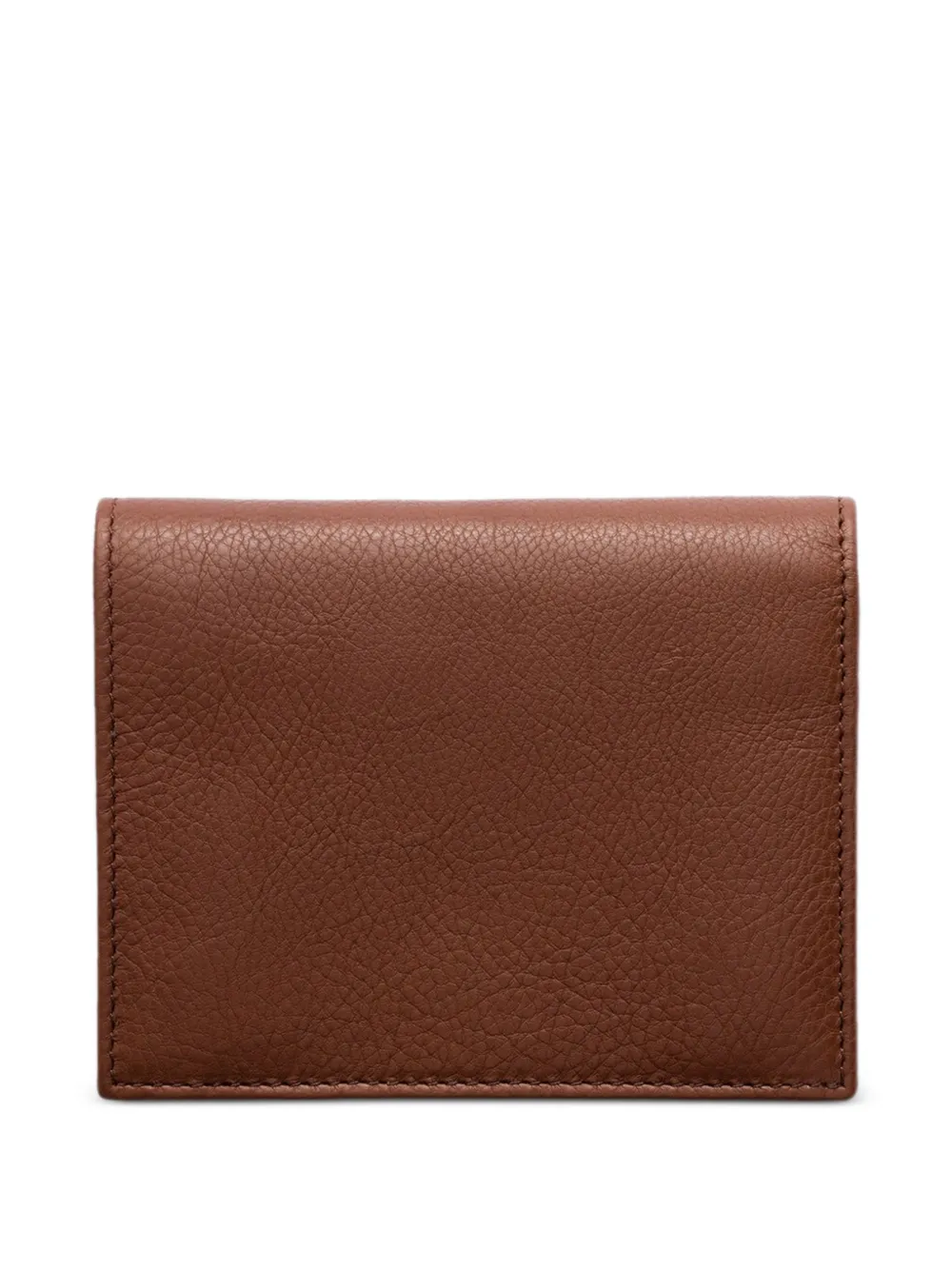 Prada Leren portemonnee Bruin