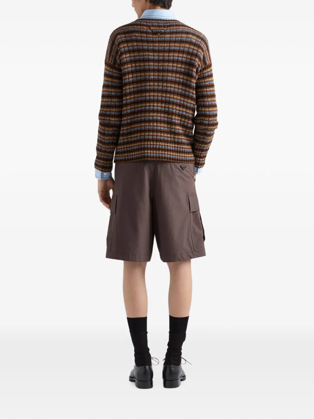 Prada Katoenen bermuda shorts Bruin
