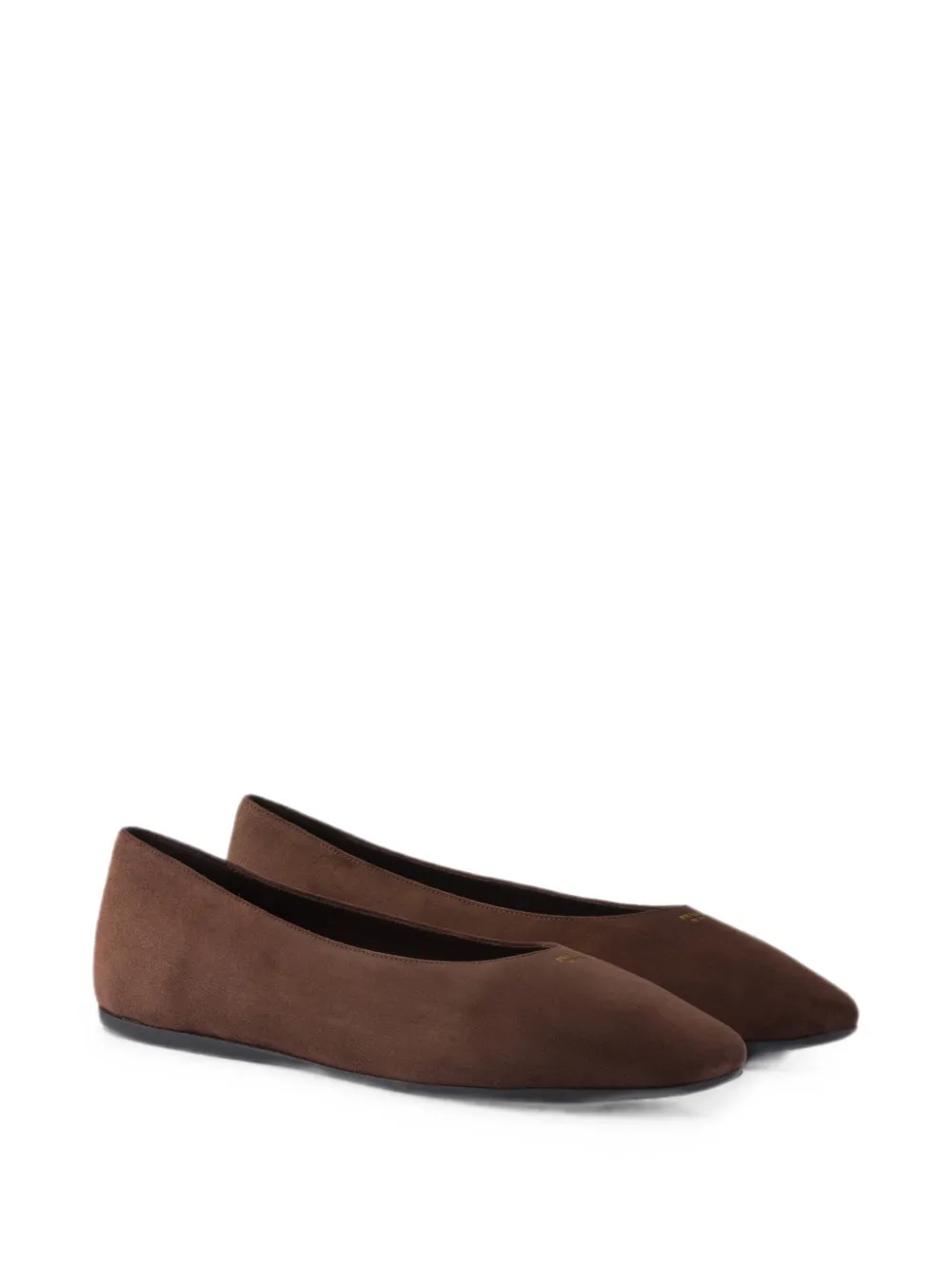 Prada Suede ballerinas Bruin