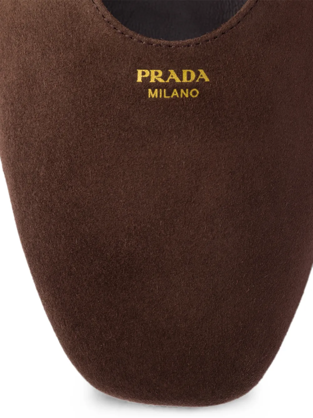 Prada Suede ballerinas Bruin