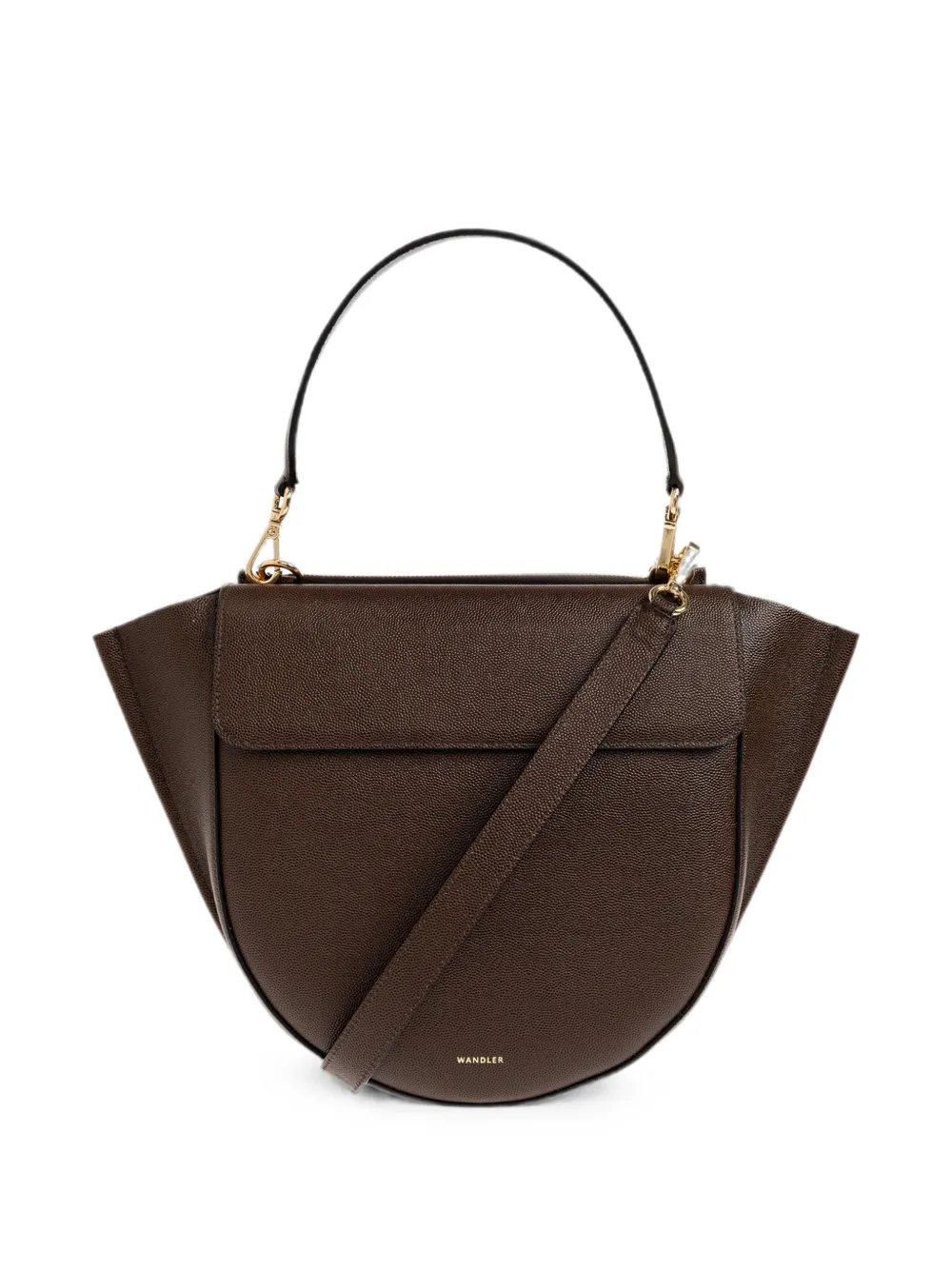 Wandler Borsa tote Hortensia in pelle - Marrone