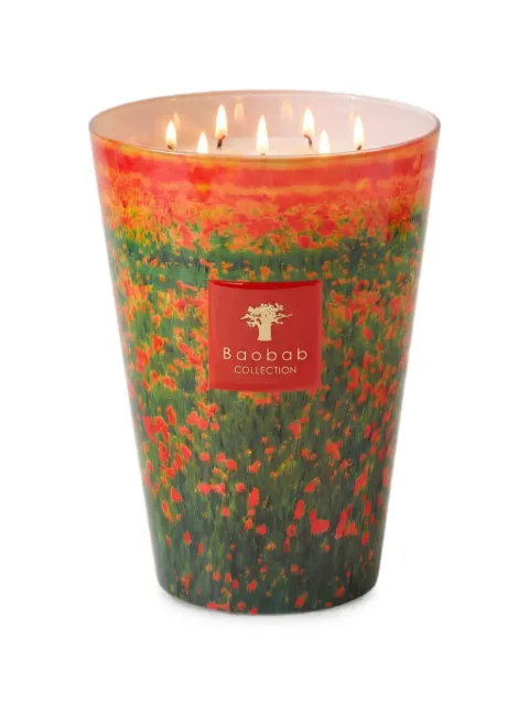 Baobab Arty Flowers classique flower-print candle