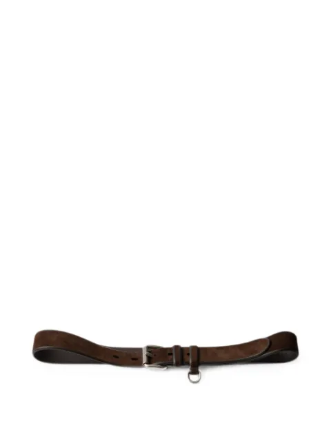 Prada suede belt