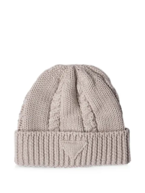 Prada wool beanie