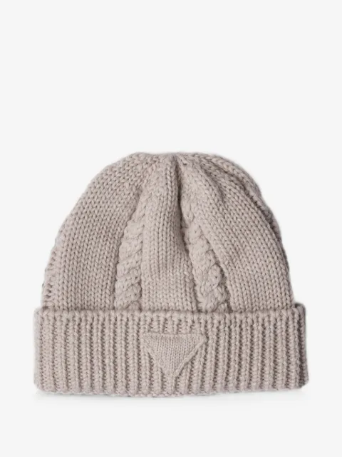Prada wool beanie