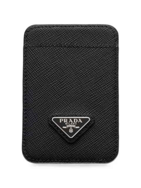 Prada Saffiano-leather card holder