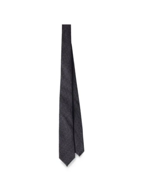 Prada wool and silk tie