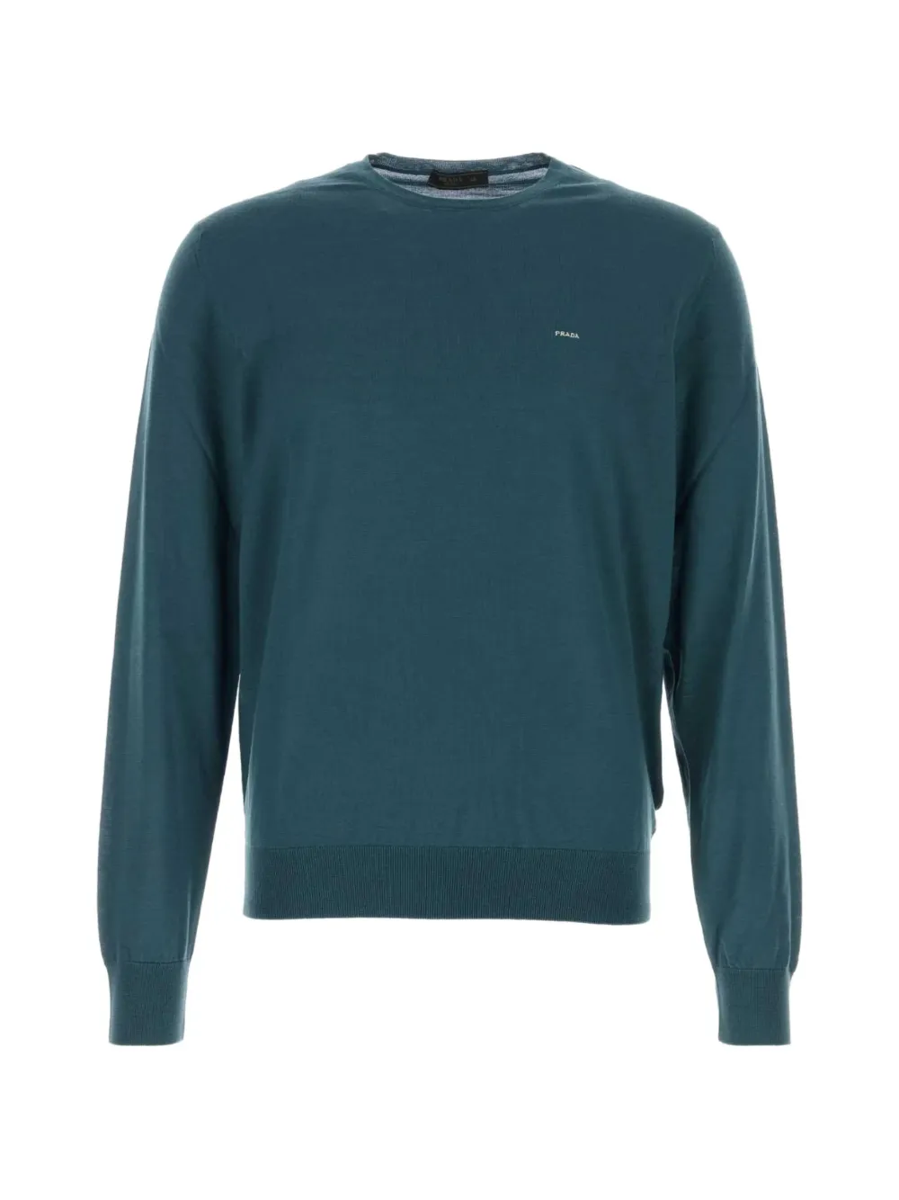 Prada superfine wool crew-neck sweater - Blue