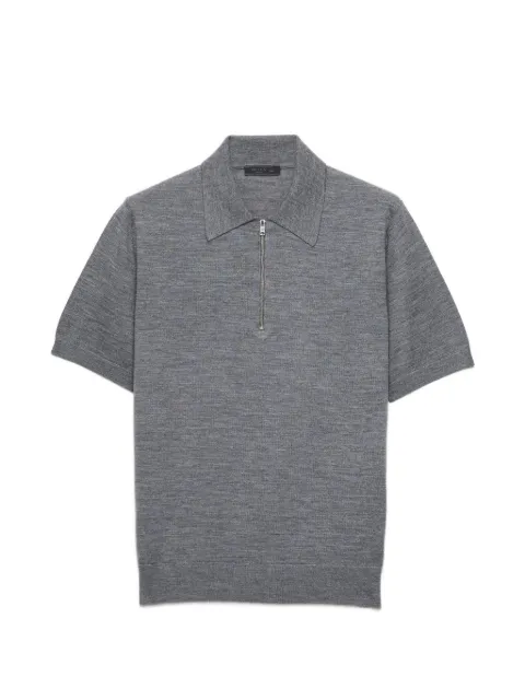 Prada superfine wool polo shirt