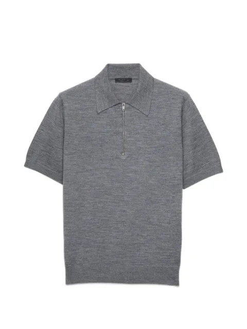 Prada superfine wool polo shirt