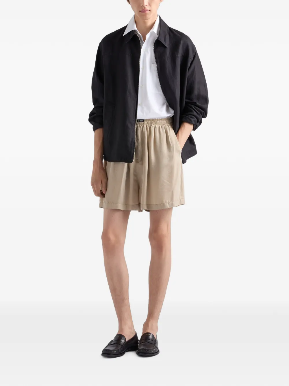 Prada Katoenen overhemd Wit