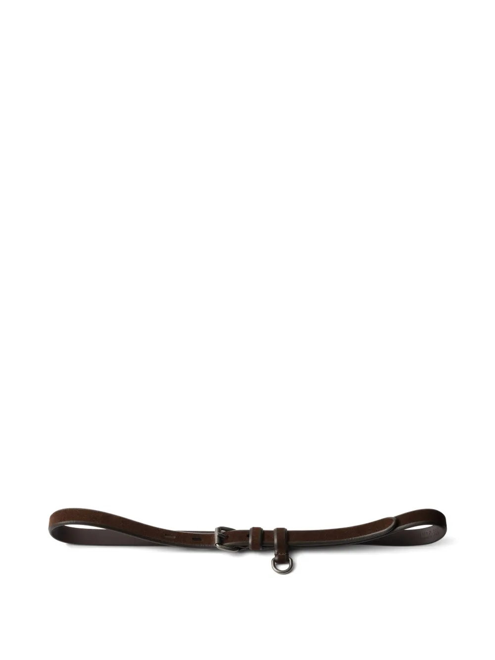 Prada suede belt - Braun