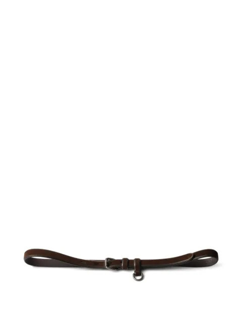 Prada suede belt
