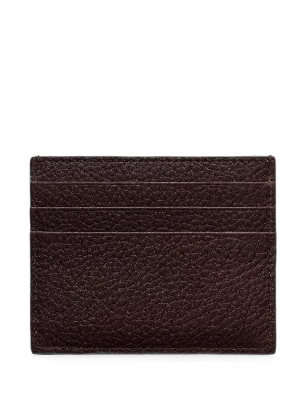 Prada Leren pasjeshouder Bruin