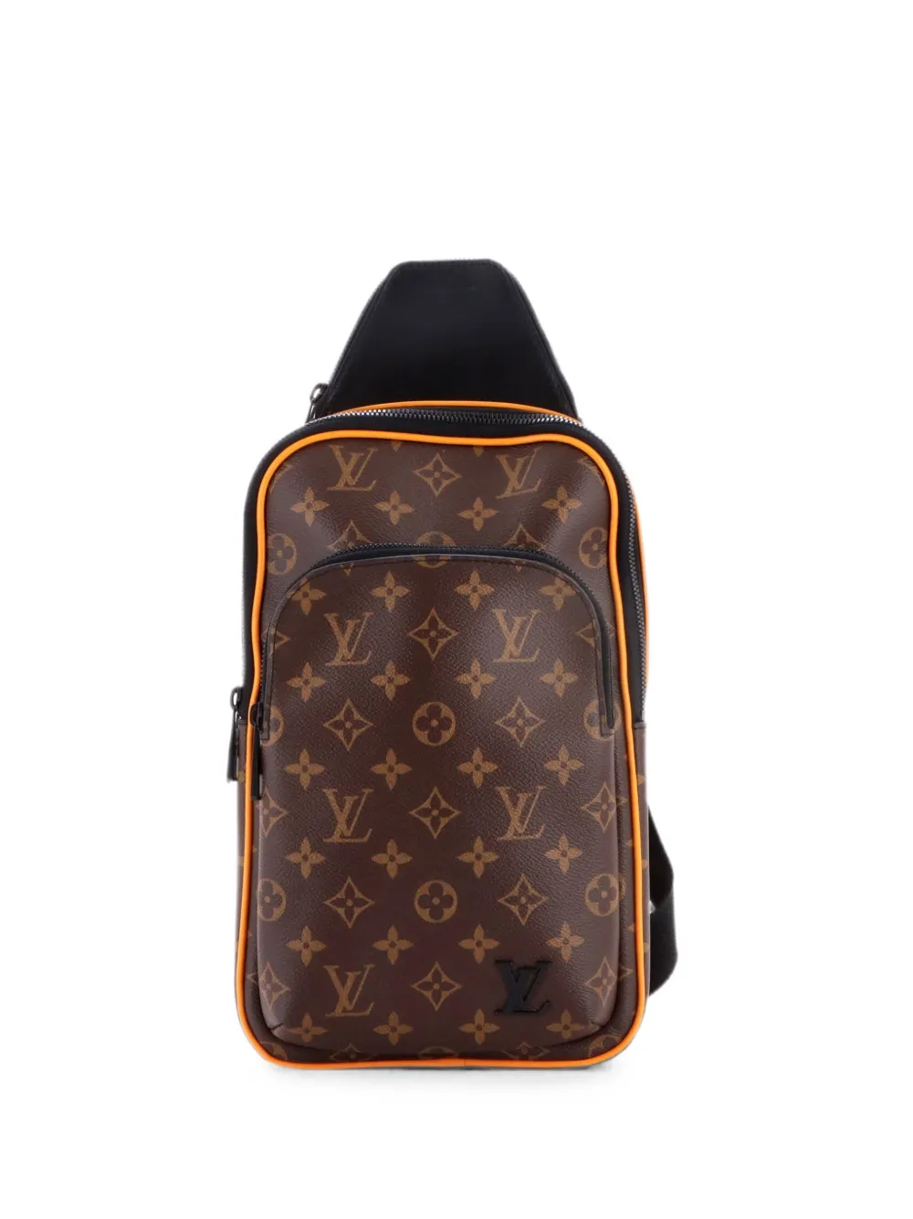 Louis Vuitton Pre-Owned Avenue Sling Bag NM Macassar Monogram Canvas crossbody bag - Brown