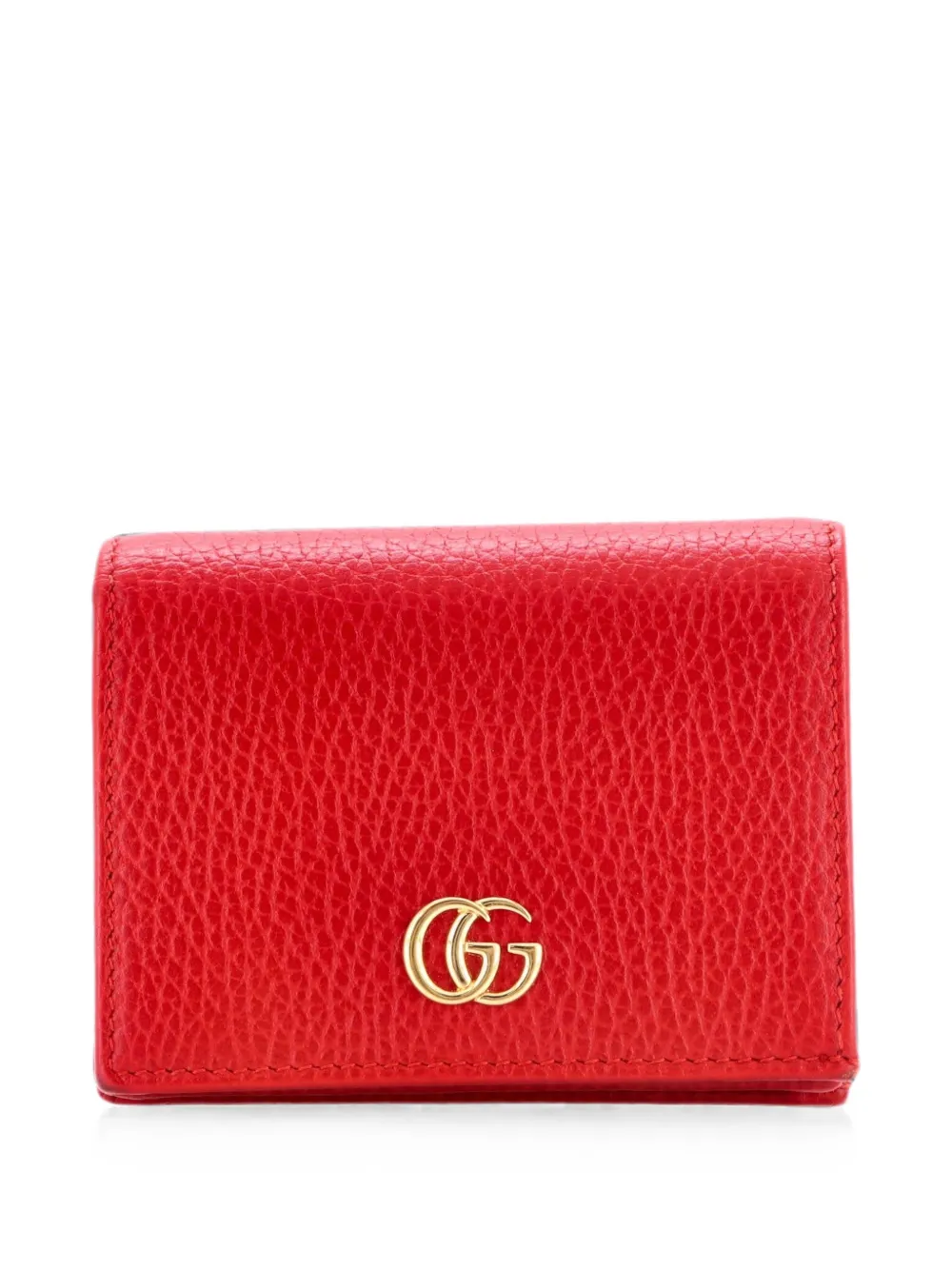 Gucci Pre-Owned GG Marmont Kartenetui mit Klappe - Rot