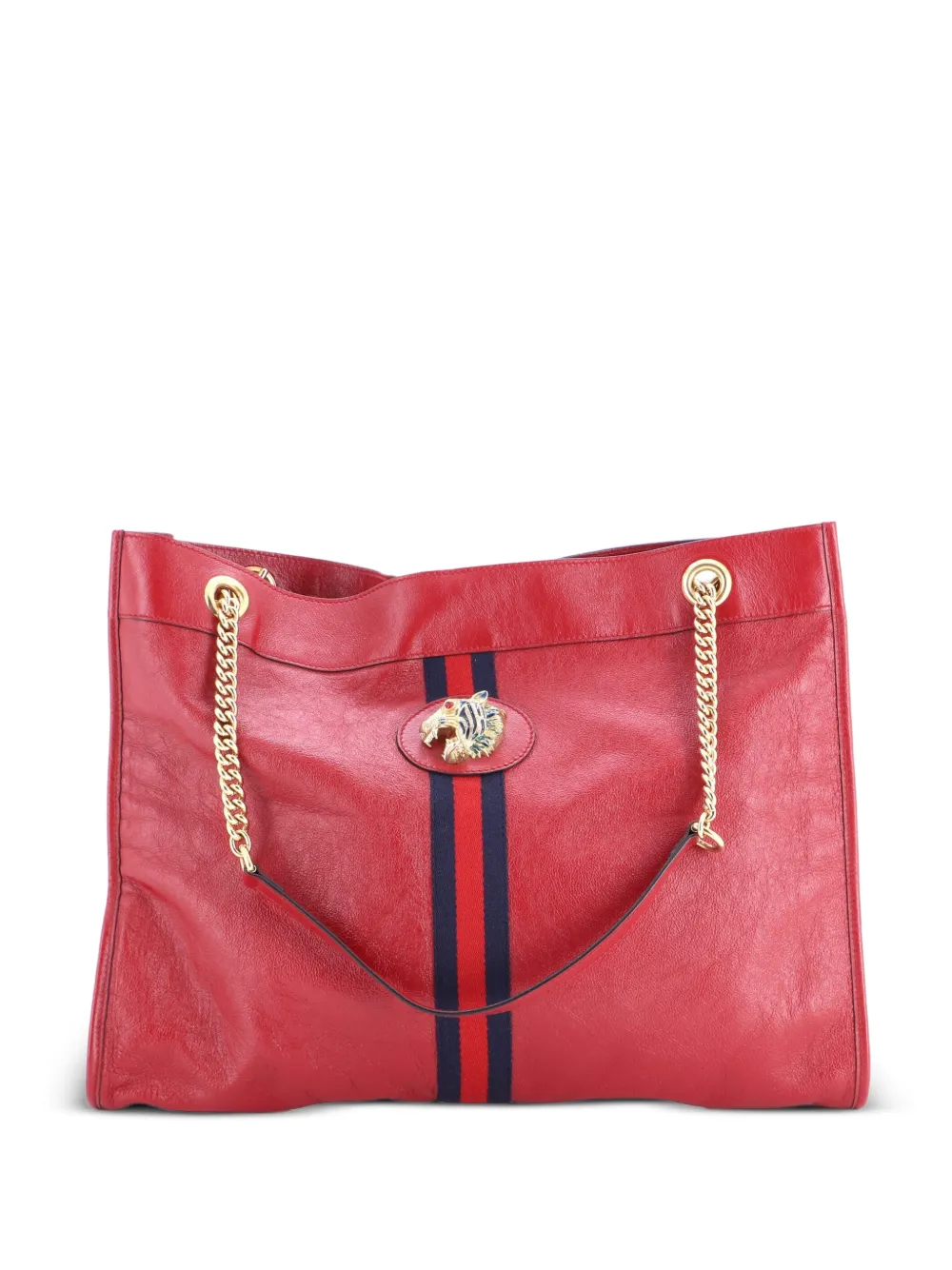 Gucci Pre-Owned Großer Rajah Chain Tote Bag - Rot