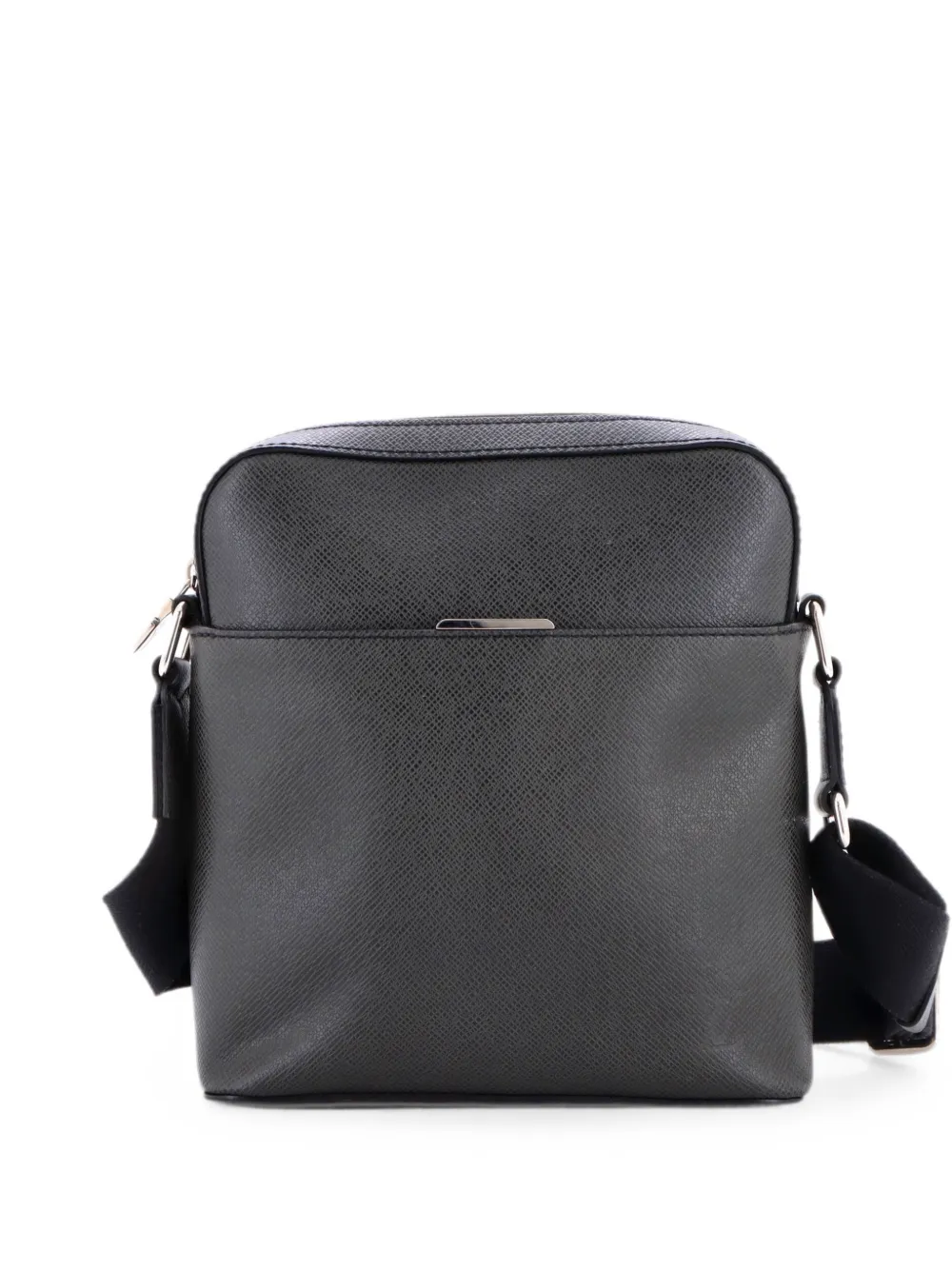 Louis Vuitton Pre-Owned Borsa a tracolla Anton Pochette in pelle Taiga - Grigio