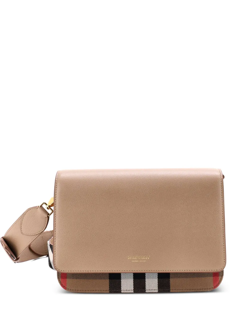 Burberry Pre-Owned Borsa a spalla Mackford piccola - Toni neutri