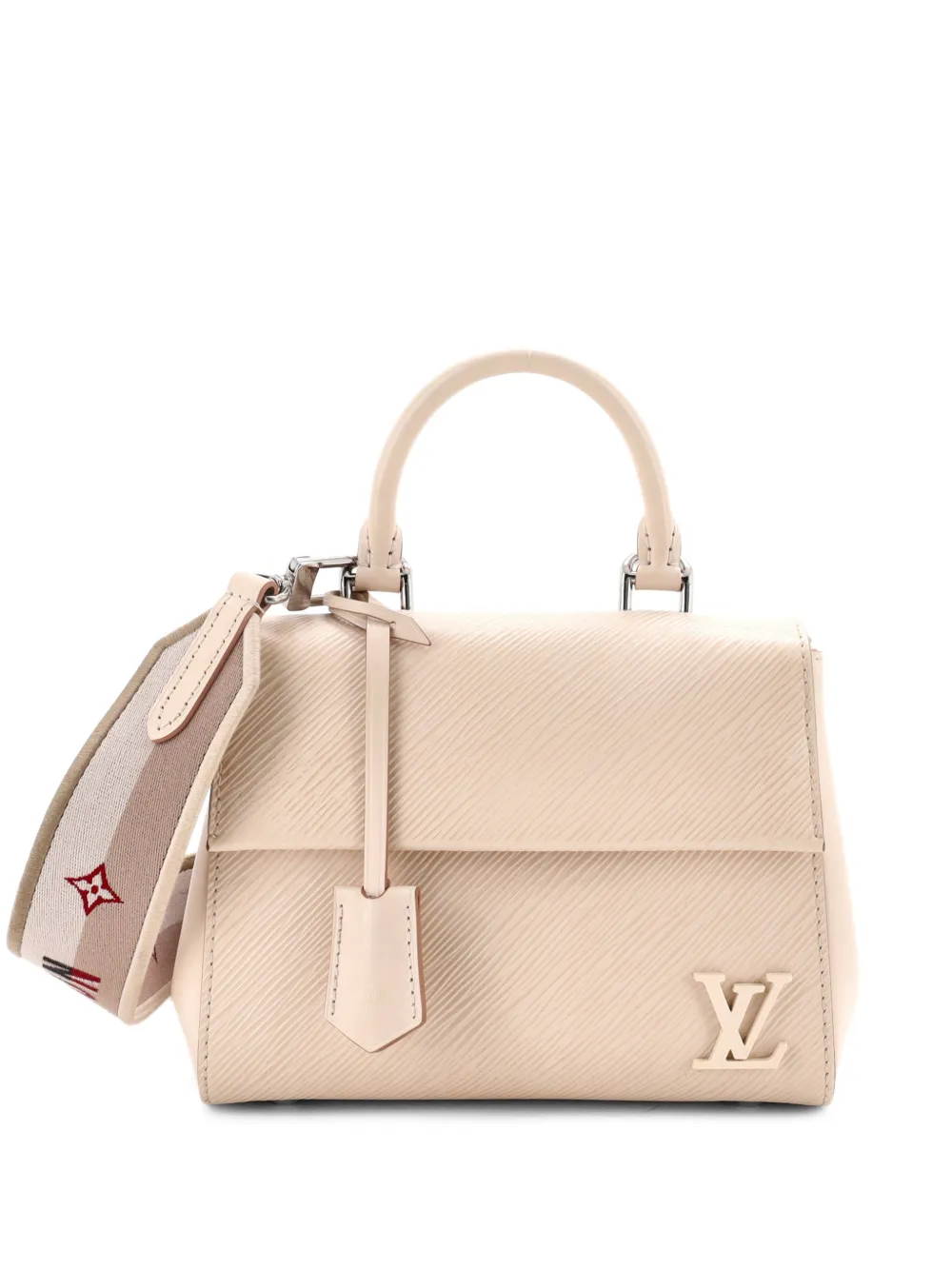 Louis Vuitton Pre-Owned Cluny Top Handle Bag Epi Leather Mini satchel - Neutrals