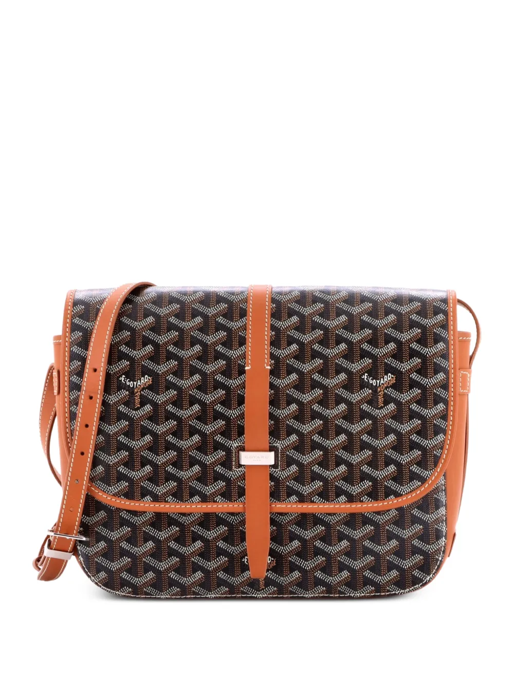 Goyard Pre-Owned Borsa a tracolla Belvedere II - Marrone