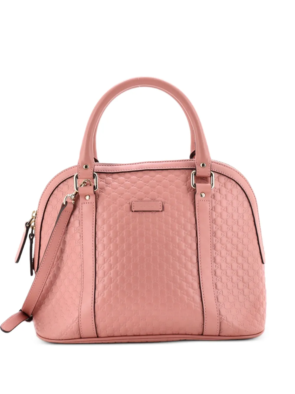 Gucci Pre-Owned Borsa a tracolla Convertible Dome Microguccissima - Rosa