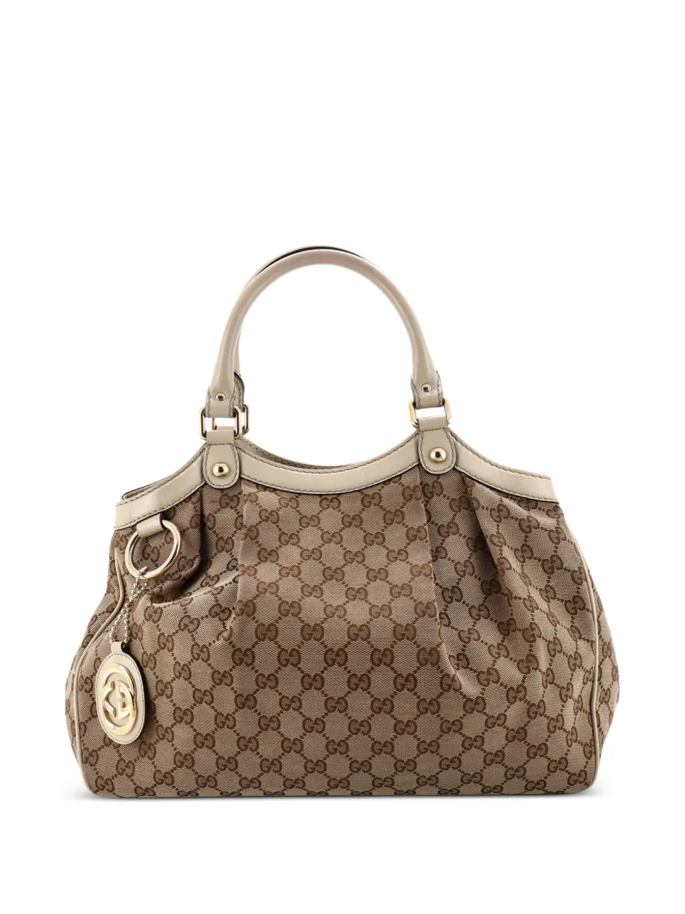 Gucci Pre-Owned Mittelgroßer Sukey GG Canvas-Tote Bag - Braun