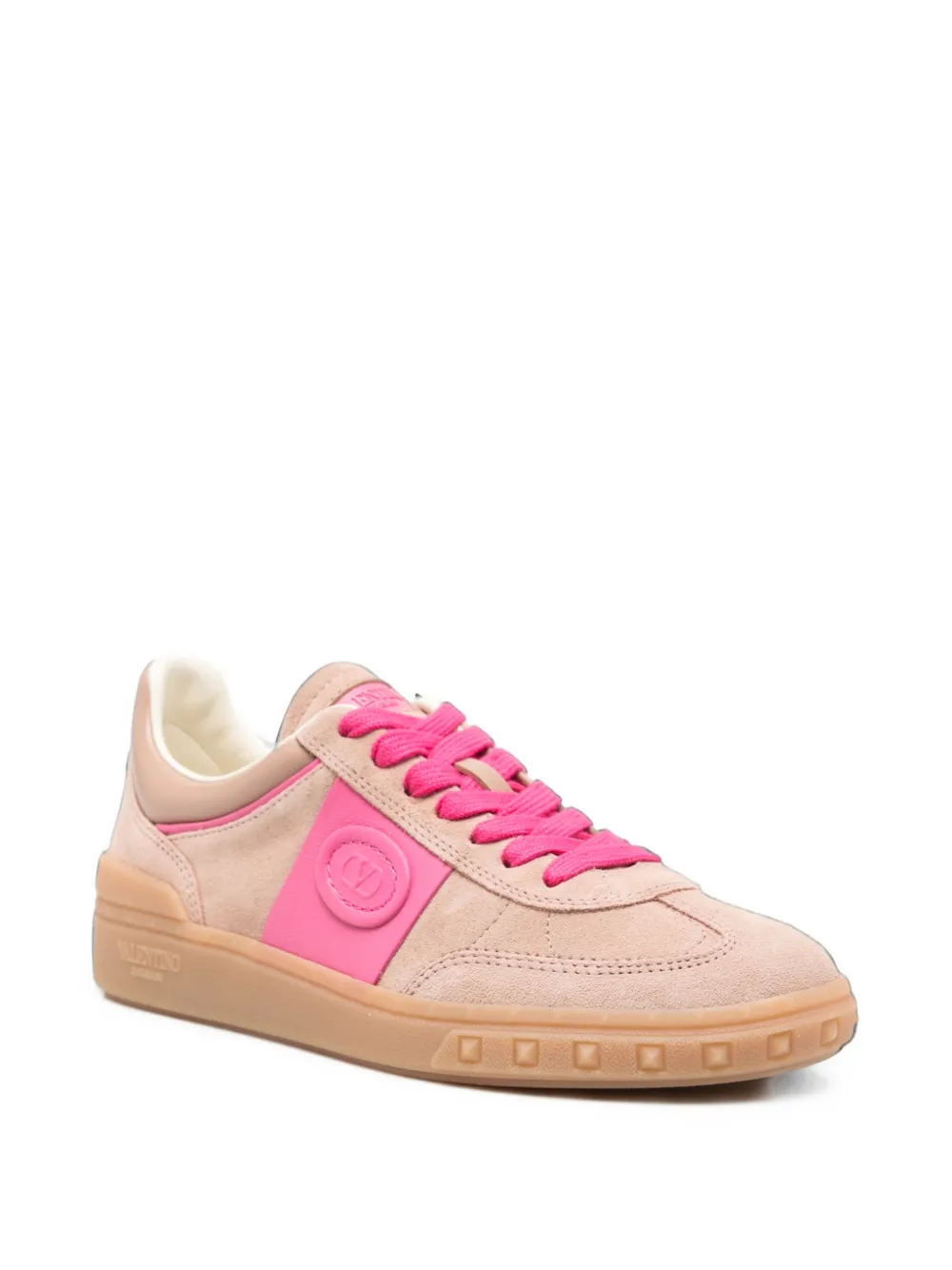 Valentino Garavani VLogo Signature Rockstud sneakers Beige