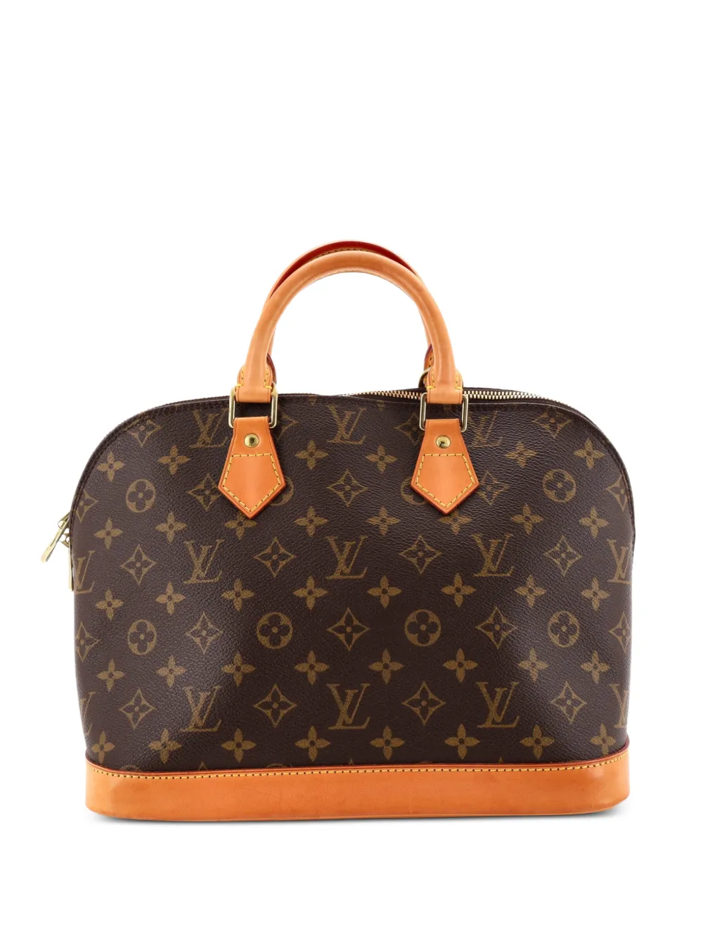 Louis Vuitton Pre-Owned Alma Handbag Monogram Canvas PM satchel - Braun