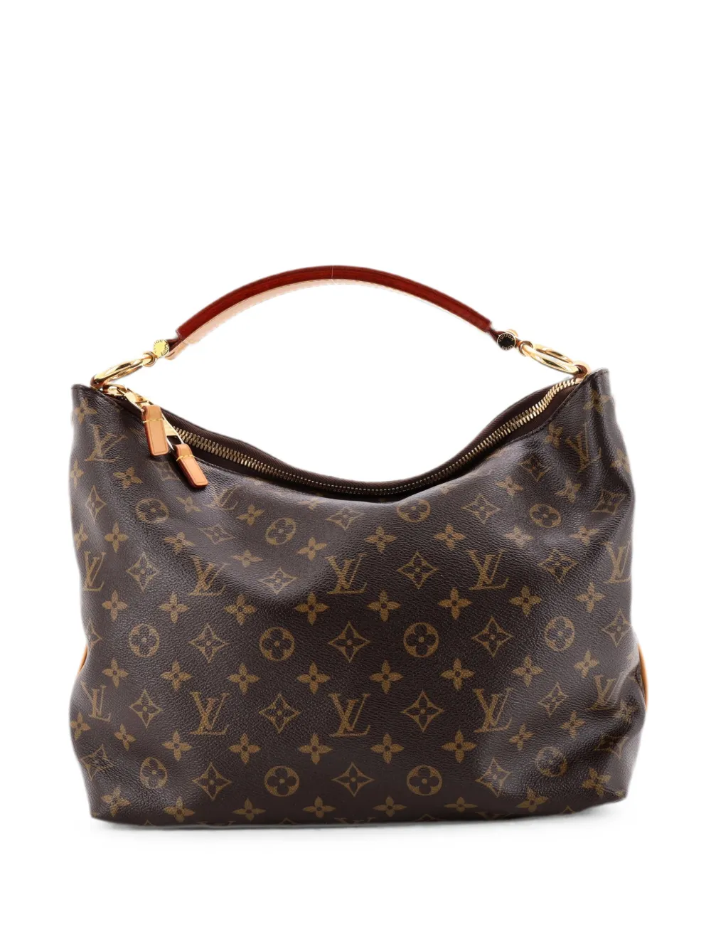 Louis Vuitton Pre-Owned Sully Handbag Monogram Canvas PM hobo bag - Brown