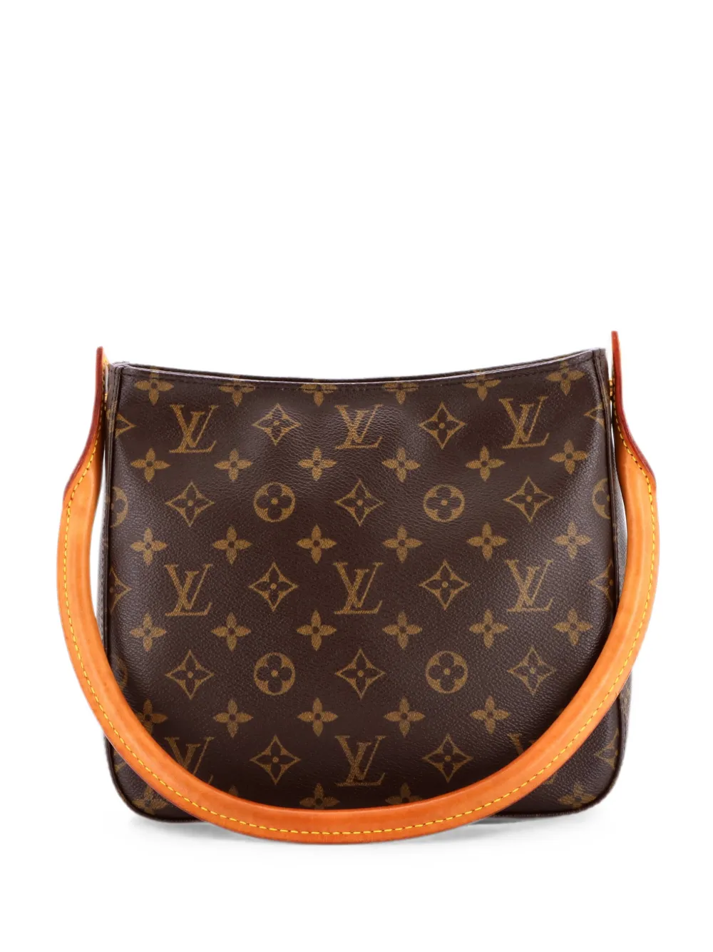 Louis Vuitton Pre-Owned Looping Handbag Monogram Canvas MM satchel - Braun