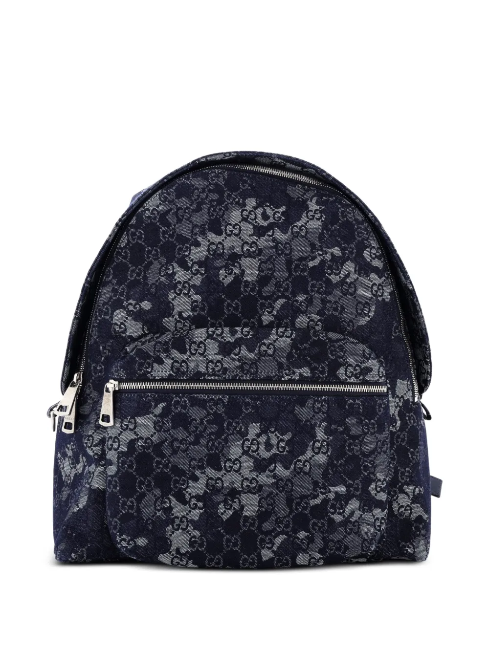 Gucci Pre-Owned Rucksack aus Denim mit Camouflage-GG-Denim - Blau