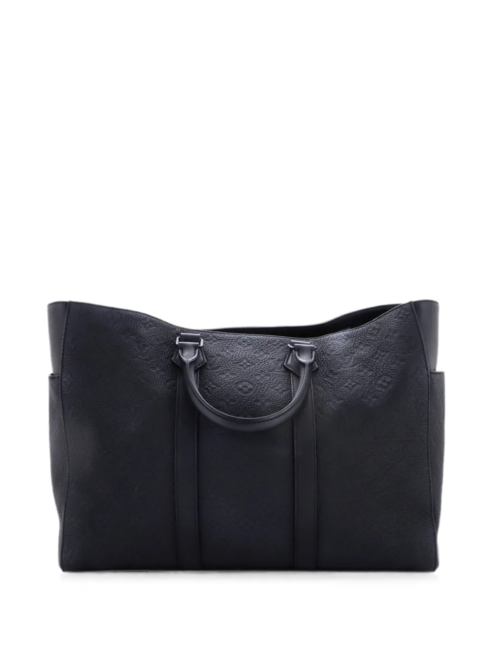 Louis Vuitton Pre-Owned Sac Plat 24H Bag Monogram Taurillon Leather shoulder bag - Black
