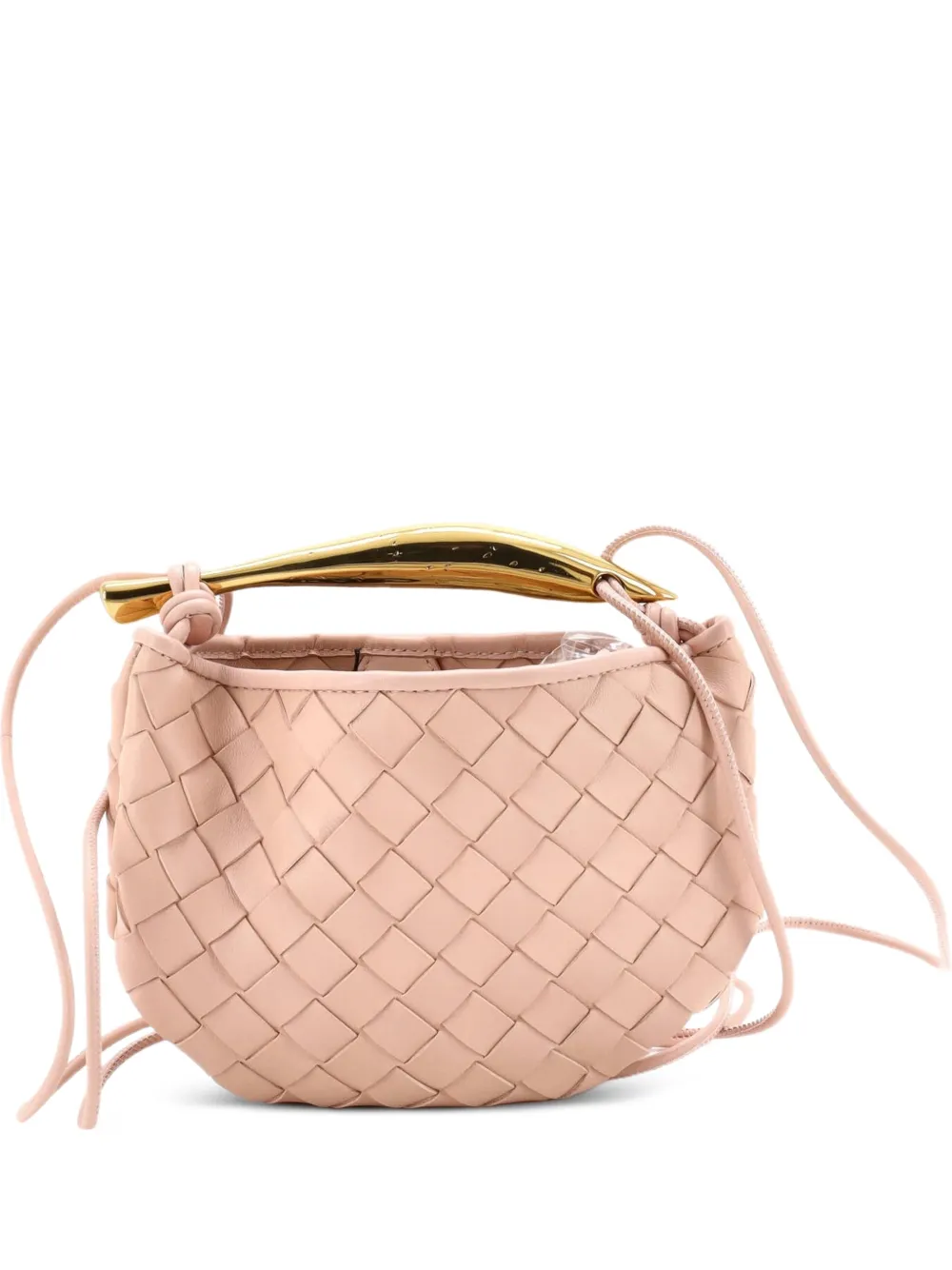 Bottega Veneta Pre-Owned Sardine Top Handle Bag Intrecciato Nappa Mini satchel - Neutrals
