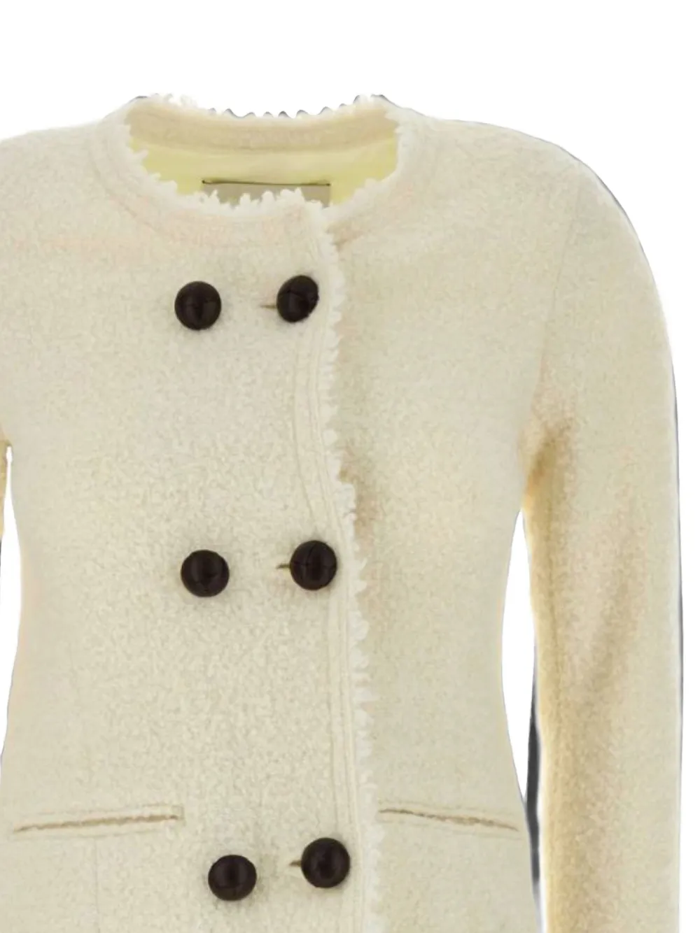 ISABEL MARANT Suely bouclé jack Beige