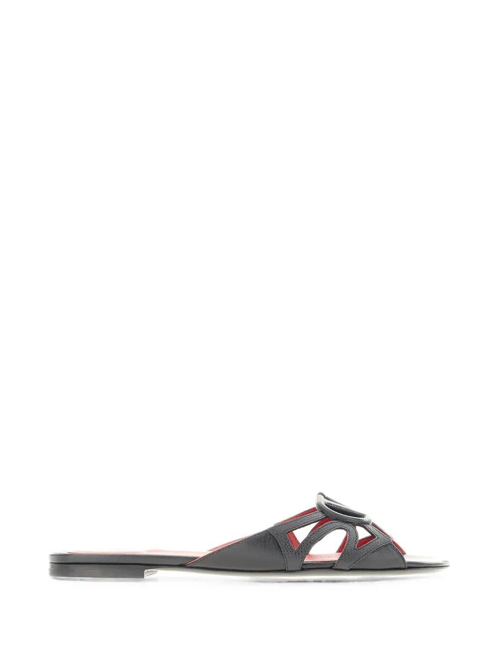 Valentino Garavani Wonderweb VLogo cutout sandals Zwart