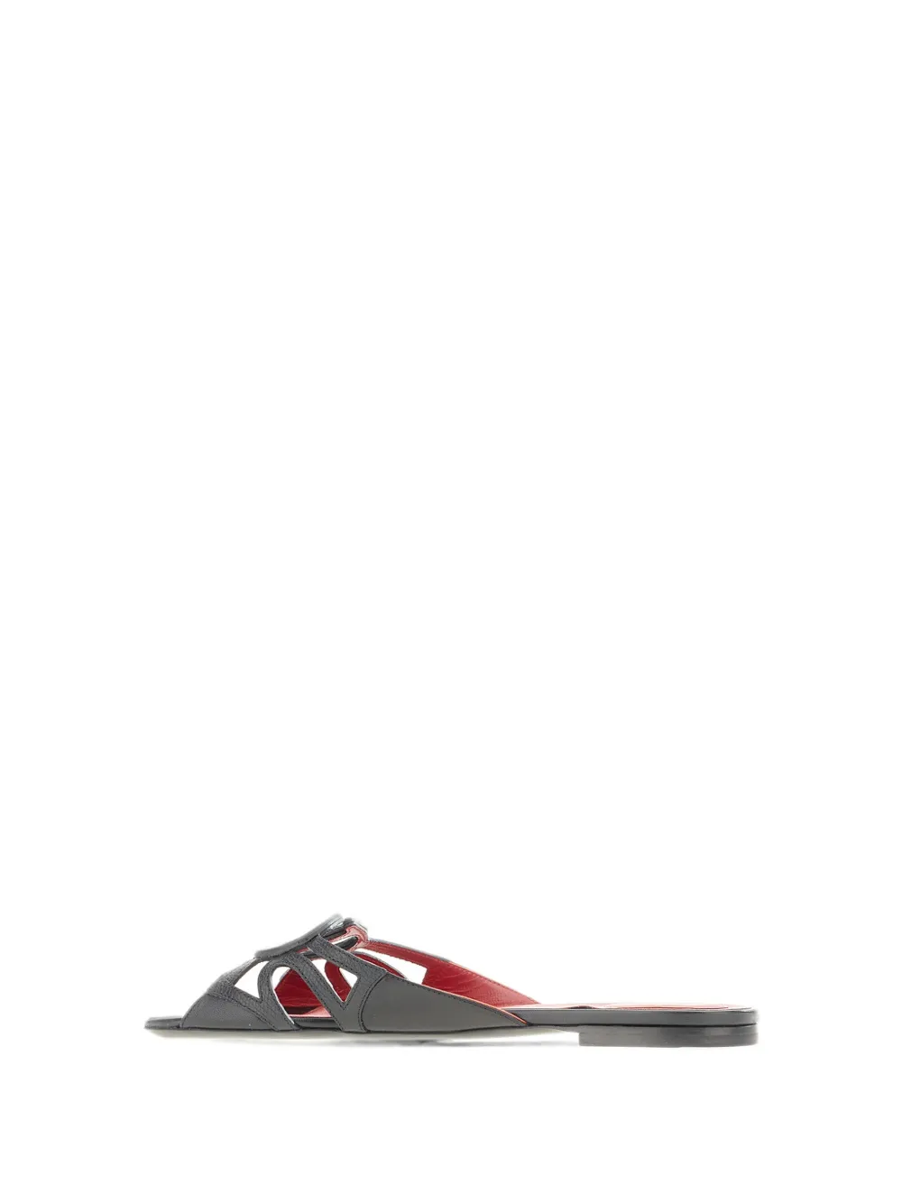 Valentino Garavani Wonderweb VLogo cutout sandals Zwart