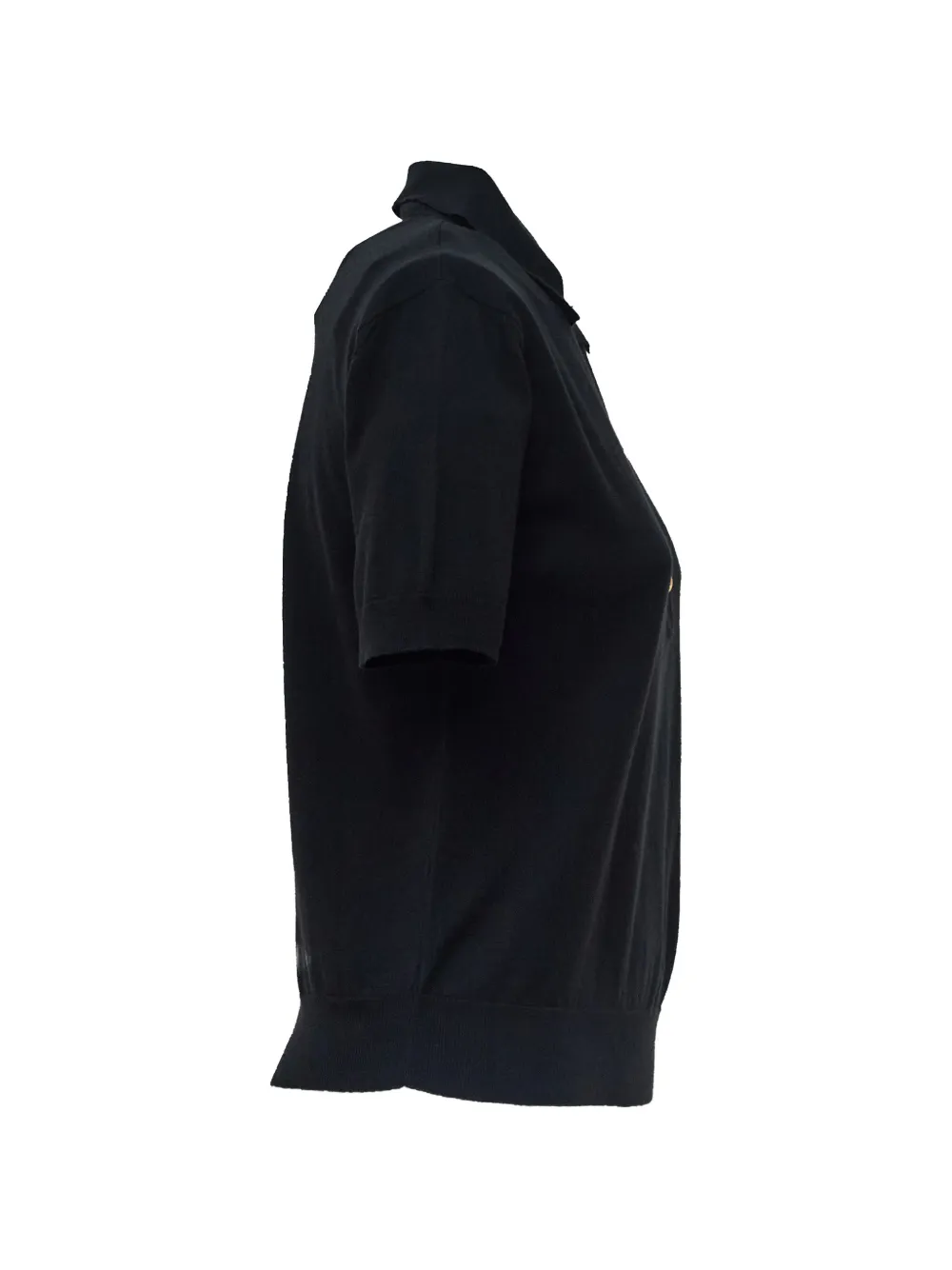 'S Max Mara Poloshirt met korte mouwen Zwart