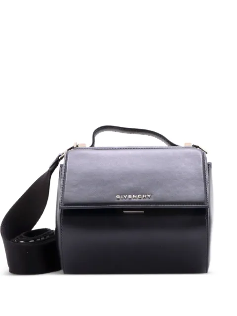 Givenchy Pre-Owned bolsa crossbody Pandora Box mini de piel con correa con logo