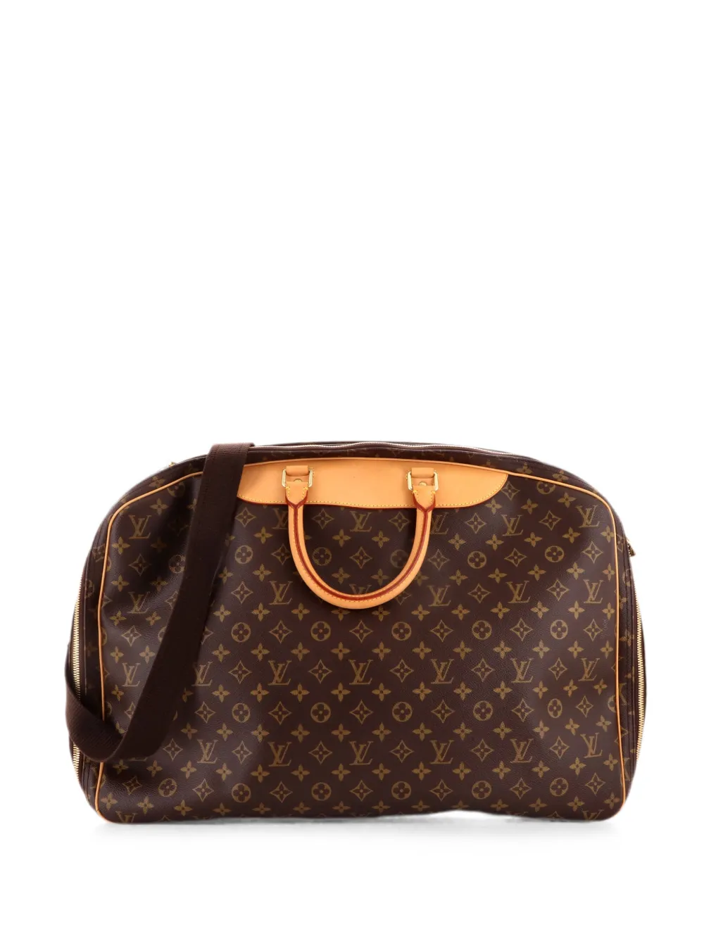 Louis Vuitton Pre-Owned Borsa da viaggio Alize 2 Poches in tela con monogramma - Marrone