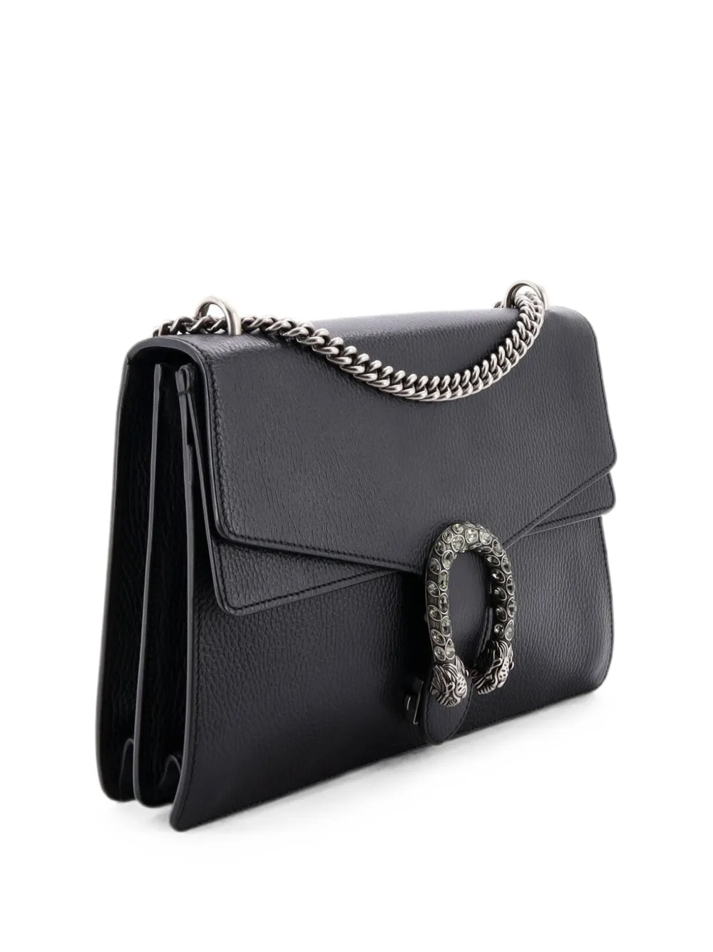 Gucci Pre-Owned Borsa a spalla Dionysus media in pelle - Nero