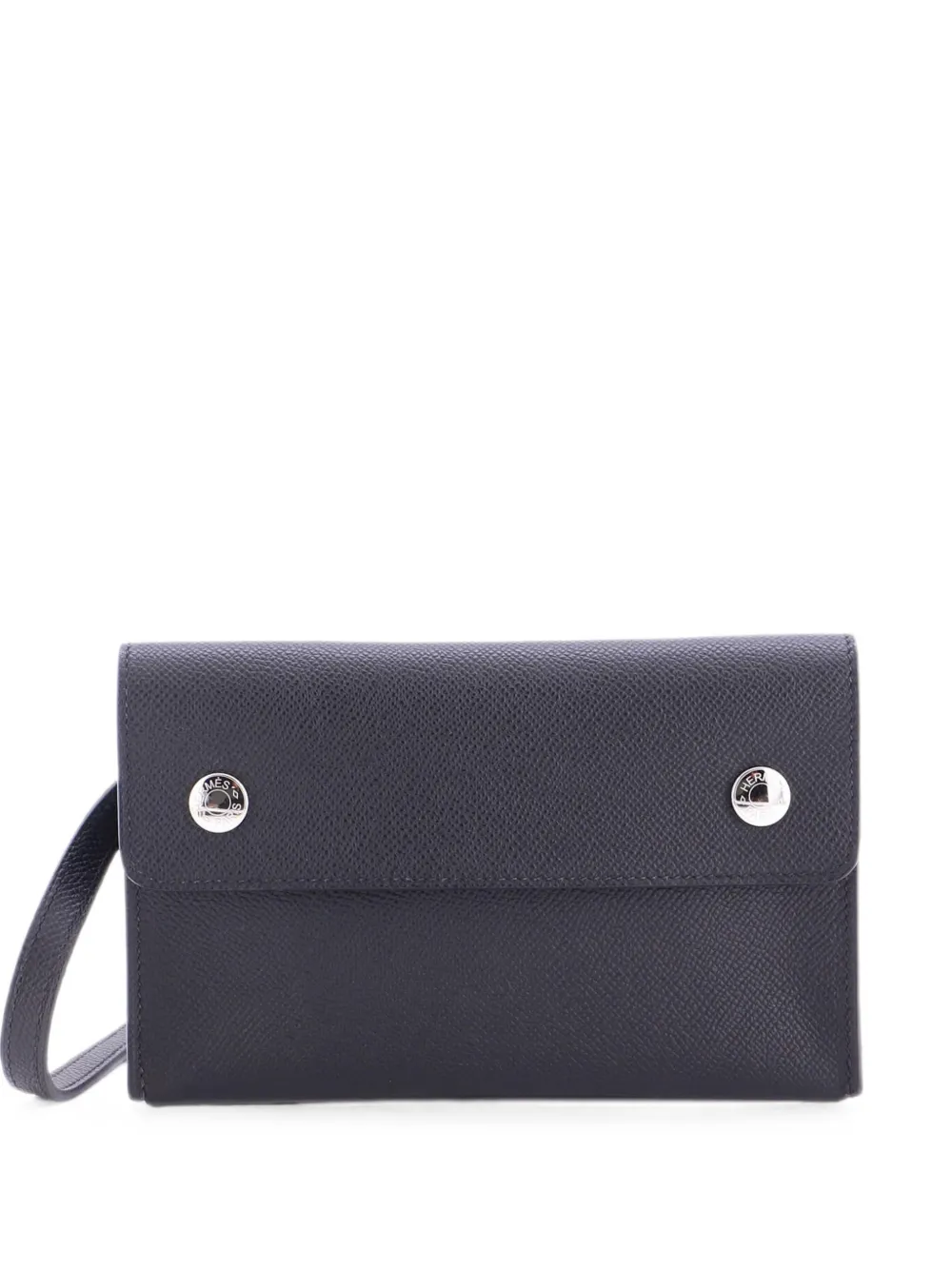 Hermès Pre-Owned Borsa a tracolla Hermesnap in pelle Epsom - Nero