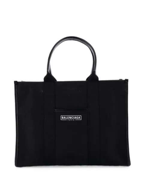 Balenciaga Pre-Owned Hardware Canvas Medium tote bag